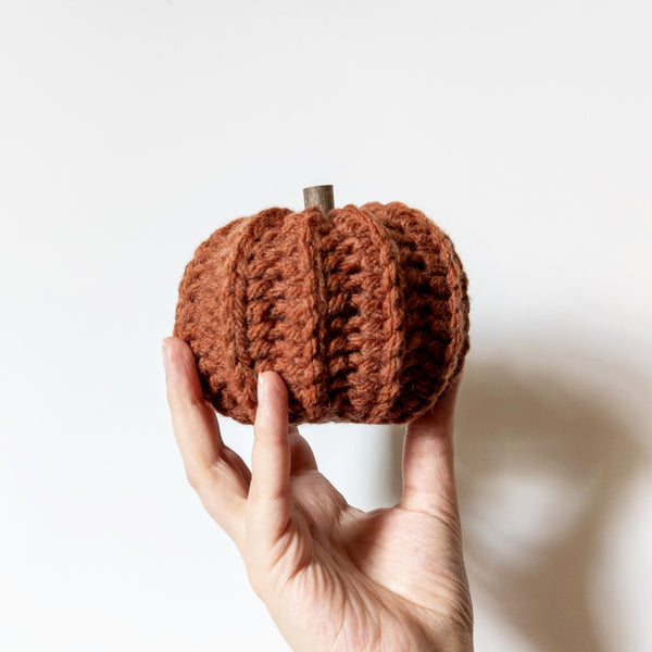 Rustic Crochet Pumpkin Pattern