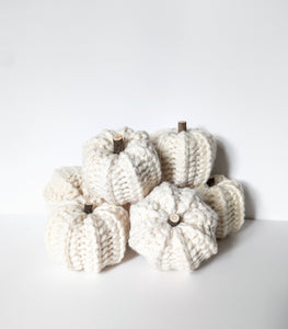 Rustic Crochet Pumpkin