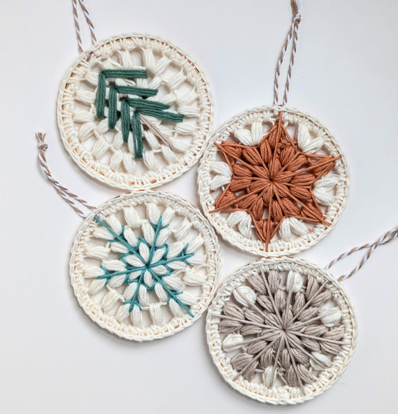Crochet Holiday Ornaments